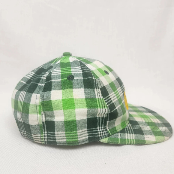 Nike 6.0 Kids Plaid Stretch Fitted Hat - Picture 4 of 7